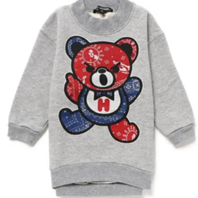 JOEY HYSTERIC(ジョーイヒステリック)の専用 JOEY HYSTERIC ベア トレーナー キッズ/ベビー/マタニティのキッズ服男の子用(90cm~)(Tシャツ/カットソー)の商品写真