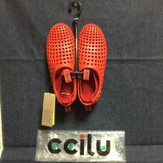 チル(ccilu)のccilu  RED/RED  22cm(スニーカー)