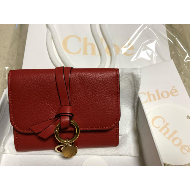 Chloe(クロエ)の【アリス様専用】新品未使用 クロエ 三つ折り財布 レディースのファッション小物(財布)の商品写真