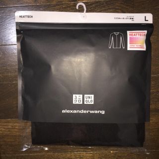 ユニクロ(UNIQLO)のヒートテック リブクルーネックT  Lサイズ(Tシャツ/カットソー(七分/長袖))