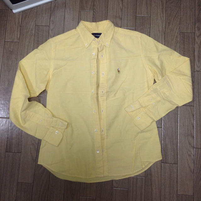 Ralph Lauren(ラルフローレン)のラルフローレン黄色シャツ♡ レディースのトップス(Tシャツ(長袖/七分))の商品写真