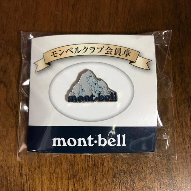 mont bell(モンベル)のバッチ モンベル スポーツ/アウトドアのアウトドア(登山用品)の商品写真