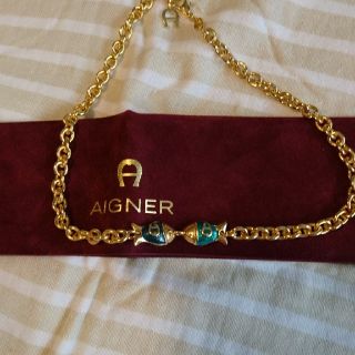 アイグナー(AIGNER)のアイグナー お魚ネックレス(ネックレス)