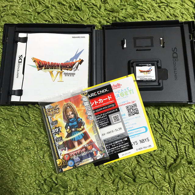 ニンテンドー3DS(ニンテンドー3DS)のドラゴンクエストⅥ幻の大地(ケース付き) エンタメ/ホビーのゲームソフト/ゲーム機本体(家庭用ゲームソフト)の商品写真