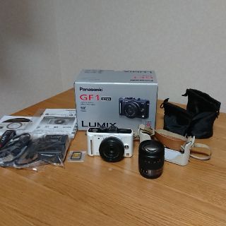 パナソニック(Panasonic)のPanasonic　LUMIX　DMC-GF1 一式(デジタル一眼)