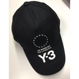 ワイスリー(Y-3)のY-3 キャップ（黒）(キャップ)