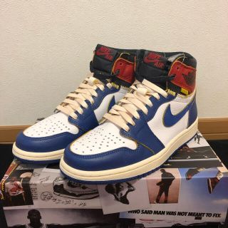 ナイキ(NIKE)の24cm ナイキ エアジョーダン ユニオン ストー ムブルー(スニーカー)