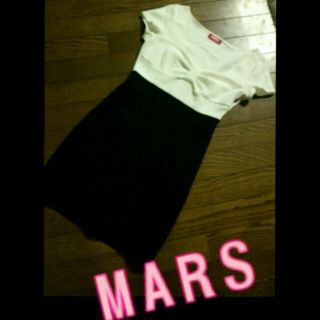 マーズ(MA＊RS)のMARS❤きれいめ半袖ワンピ❤sale (ミニワンピース)