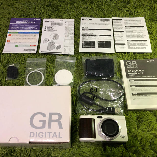 リコー GRD4 gr digital 白 RICOH GRデジタル