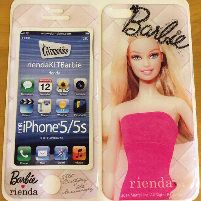 Barbie(バービー)のセール!iPhone カバーシール♡ スマホ/家電/カメラのスマホアクセサリー(モバイルケース/カバー)の商品写真