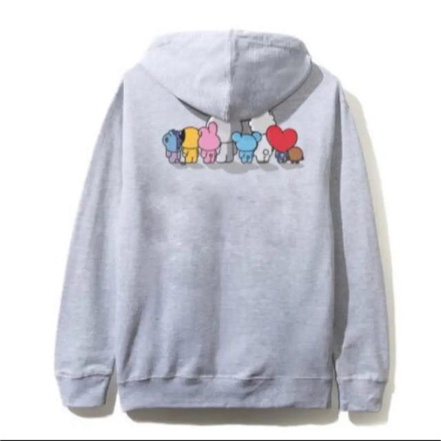 ANTI(アンチ)のAnti social social club BT21コラボ 値下げ メンズのトップス(パーカー)の商品写真