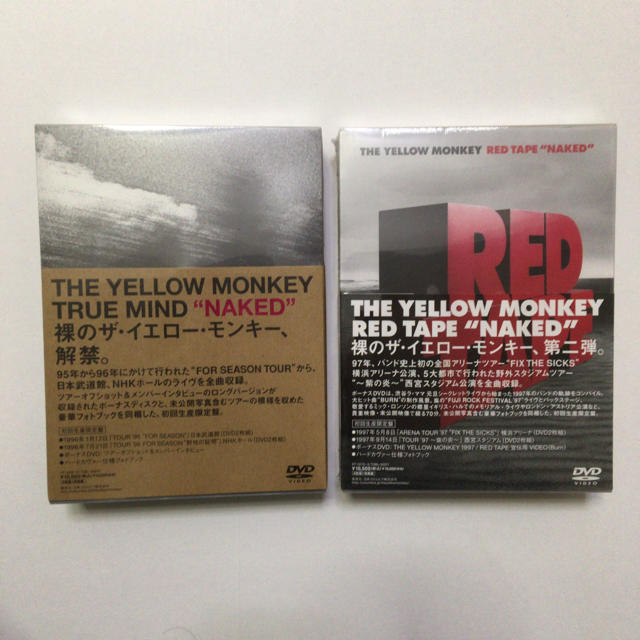 THE YELLOW MONKEY NAKED　初回生産限定盤DVDBOXセット
