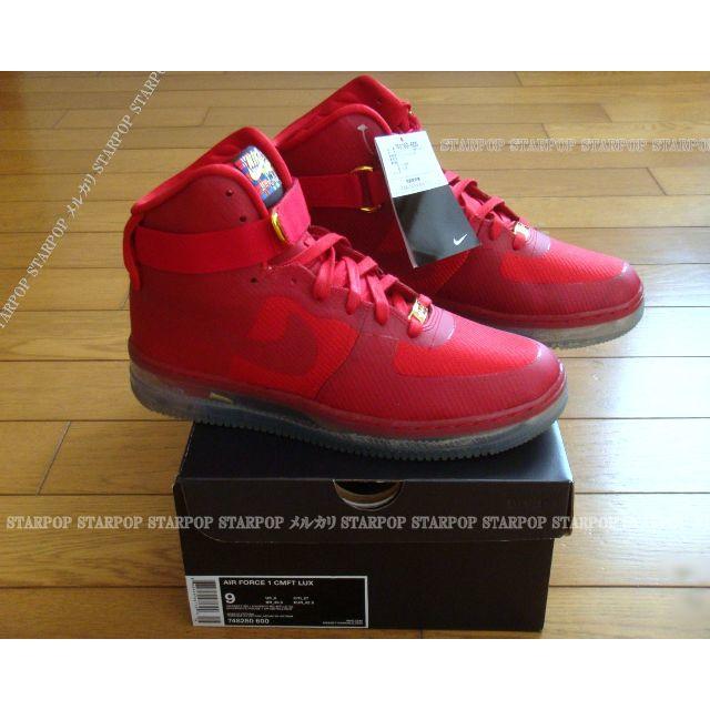 メンズNIKE AIR FORCE 1 CMFT LUX Red