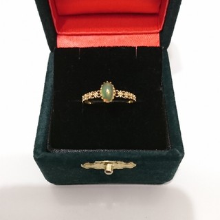 ジュエリーツツミ(JEWELRY TSUTSUMI)のオパール 指輪 10KYG(リング(指輪))