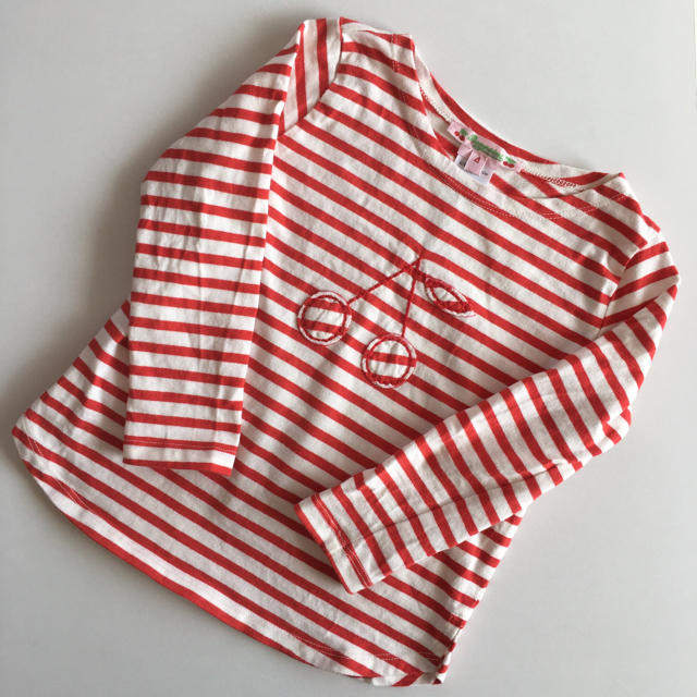 Bonpoint - ♡bonpoint♡チェリー♡ロングTシャツ♡４a♡