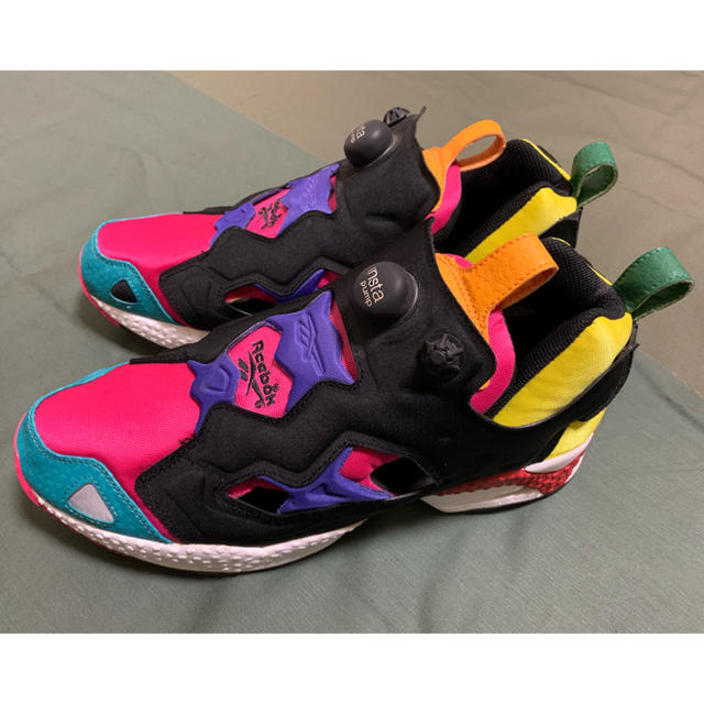 X-girl(エックスガール)のx-girl Reebok insta pump fury 28cm 美品 メンズの靴/シューズ(スニーカー)の商品写真