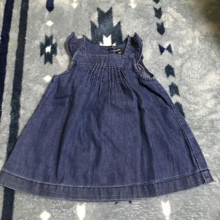 ベビーギャップ(babyGAP)のベビーギャップ70デニム風ワンピース女の子(ワンピース)