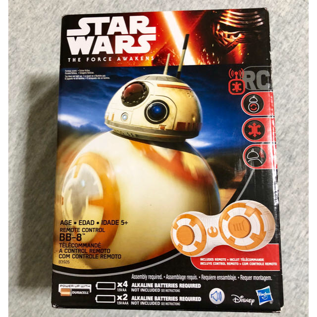 Disney(ディズニー)の《再値下げ！》【新品･未開封】スターウォーズ フォースの覚醒 リモコン BB-8 エンタメ/ホビーのおもちゃ/ぬいぐるみ(トイラジコン)の商品写真