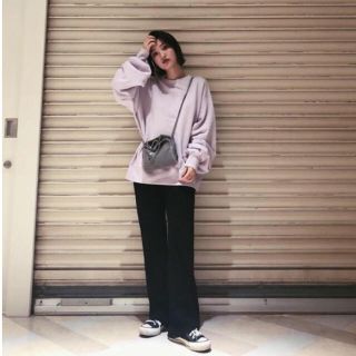 マウジー(moussy)のKIKO様☆MOUSSY ★ volume sleeve プルオーバー(トレーナー/スウェット)