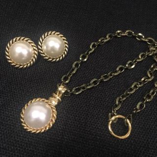 ムルーア(MURUA)のMURUA パールネックレス＆ピアスSET(ピアス)