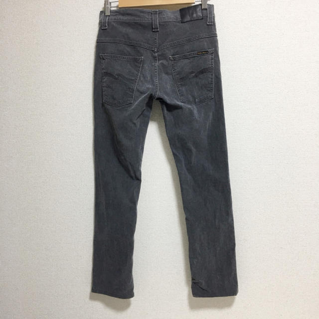 Nudie Jeans(ヌーディジーンズ)の着画あり！Nudie Jeans THIN FINN POOR BLACK 31 メンズのパンツ(デニム/ジーンズ)の商品写真