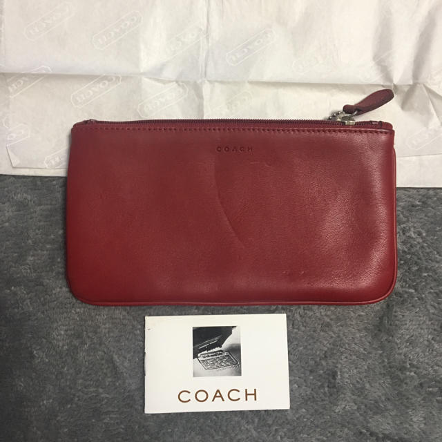 COACH(コーチ)のコーチ  ポーチ 新品未使用品 レディースのファッション小物(ポーチ)の商品写真