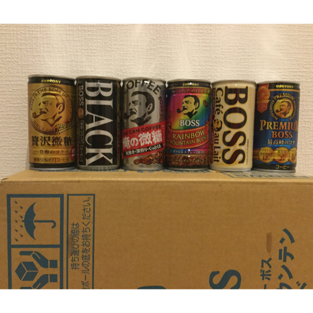 サントリー(サントリー)のBOSS ボス缶コーヒー90本セット 食品/飲料/酒の飲料(コーヒー)の商品写真