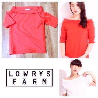 ローリーズファーム(LOWRYS FARM)のLOWRYS FARM オフショル(Tシャツ(長袖/七分))