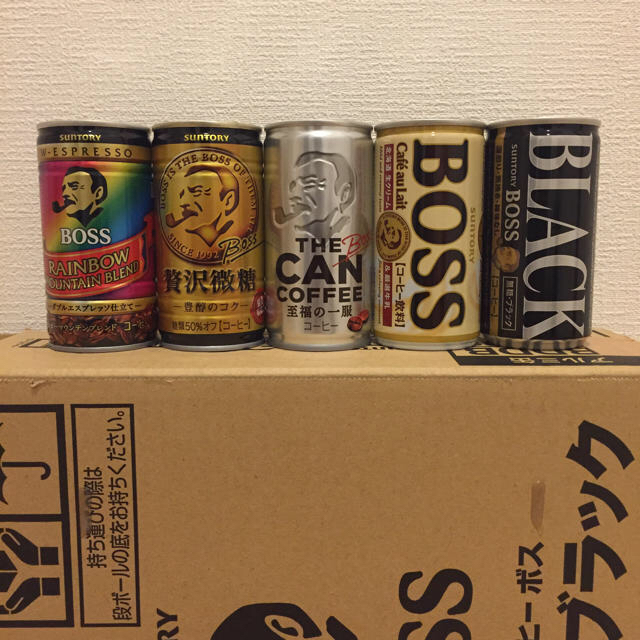 サントリー(サントリー)のBOSS ボス缶コーヒー60本セット 食品/飲料/酒の飲料(コーヒー)の商品写真