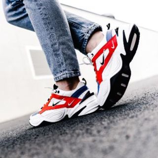 ナイキ(NIKE)の26 NIKE M2K TEKNO orange ジョンエリオット(スニーカー)