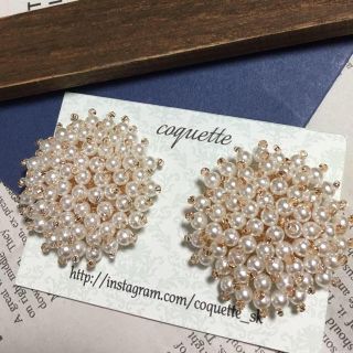 ケービーエフ(KBF)の再販40超♡no.84/coquette handmade accessory(ピアス)