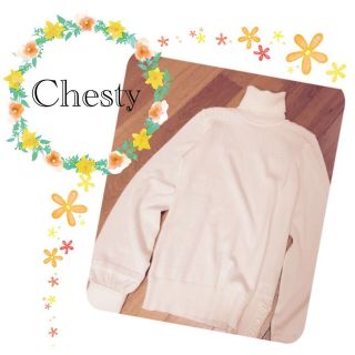 チェスティ(Chesty)のchesty ハートボタン ニット(ニット/セーター)