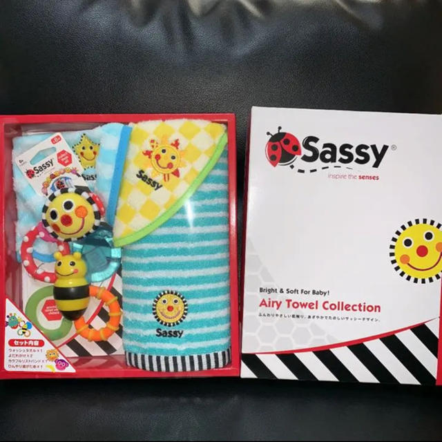 Sassy(サッシー)のSassy 新品未使用品 ギフトセット キッズ/ベビー/マタニティのキッズ/ベビー/マタニティ その他(その他)の商品写真