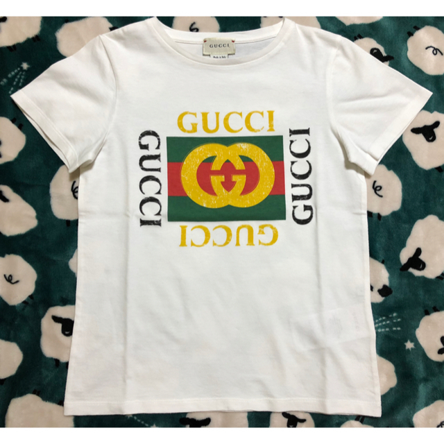 Gucci - 【極美品】GUCCI グッチ ロゴ プリント 半袖Tシャツ 8Aの通販