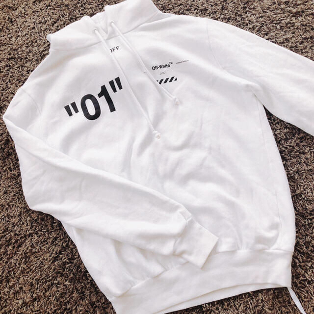 OFF-WHITE For All 01 DIAGONAL HOODIE | フリマアプリ ラクマ