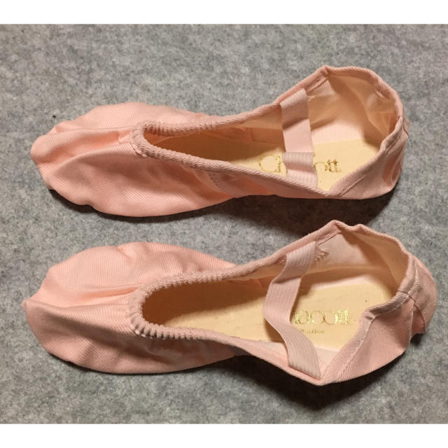CHACOTT(チャコット)のチャコット 布 バレエシューズ 25cm ピンク レディースの靴/シューズ(バレエシューズ)の商品写真