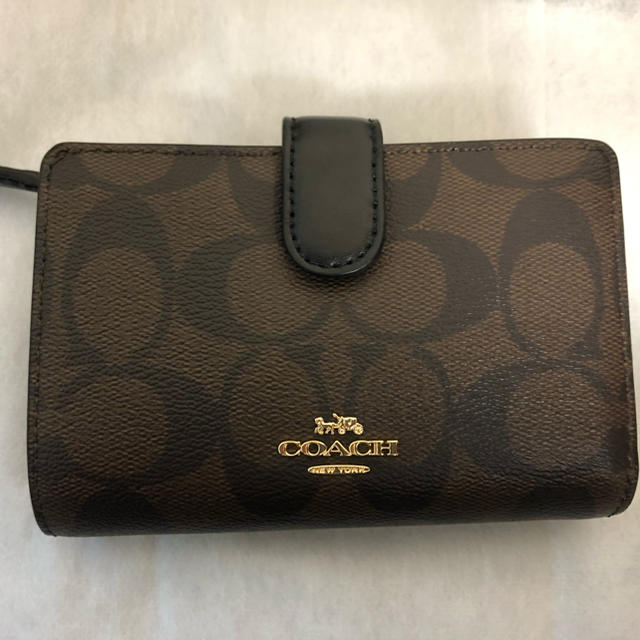 【新品未使用】コーチ COACH 二つ折り財布 f23553 imma8