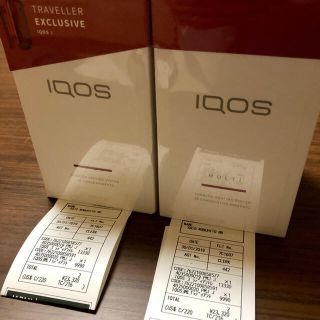 タバコグッズ空港免税店限定 レシート有り IQOS3 ＋マルチセット レッド 新品未開封