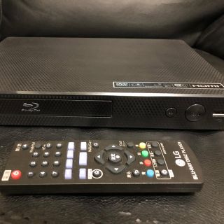 エルジーエレクトロニクス(LG Electronics)の【ほぼ新品】LG ブルーレイDVDプレーヤー BP350 HDMIケーブル付属(ブルーレイプレイヤー)