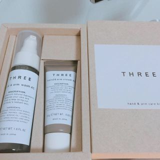 スリー(THREE)のTHREE ハンド＆アーム ケアキット(ハンドクリーム)