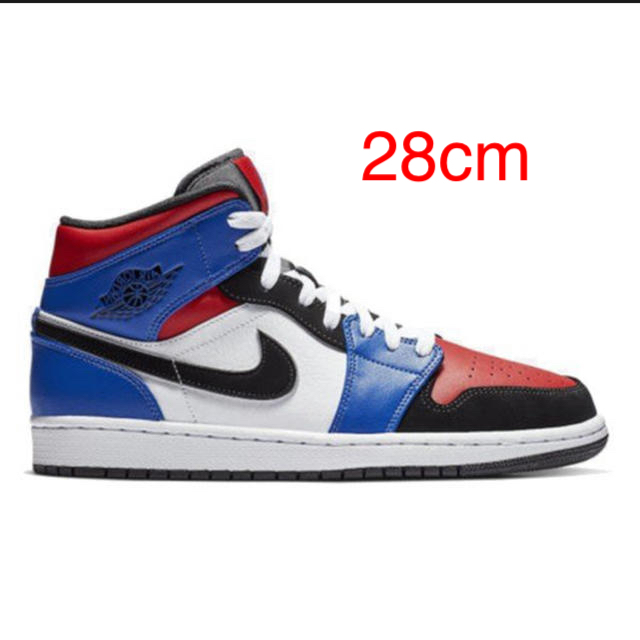 NIKE air jordan 1 mid top 3 サイズ 28cmメンズ