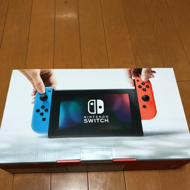 【新品未開封、送料無料】任天堂 Switch ネオンブルー/ネオンレッド