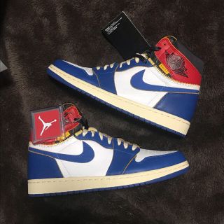 ナイキ(NIKE)の新品 27.5 AIR JORDAN 1 RETRO HI NRG UNION(スニーカー)