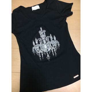 レディー(Rady)の美品♡シャンデリアビジューTシャツ(Tシャツ(半袖/袖なし))