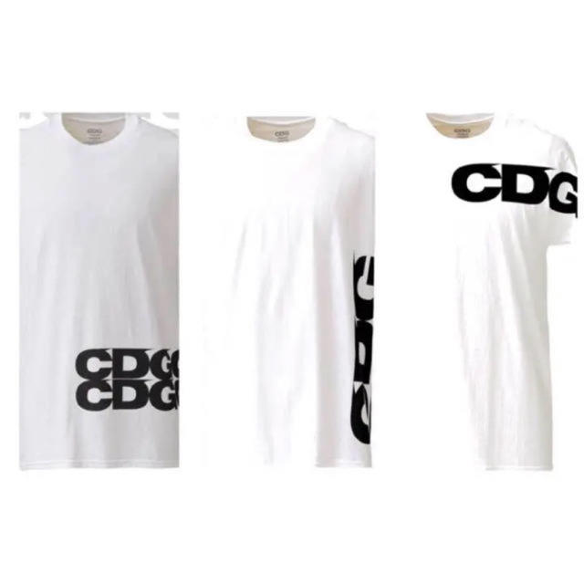 COMME des GARCONS(コムデギャルソン)のCDG Hanes Tシャツ 3枚パック コムデギャルソン ヘインズ XL メンズのトップス(Tシャツ/カットソー(半袖/袖なし))の商品写真