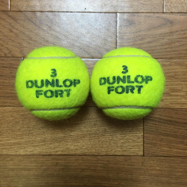 DUNLOP(ダンロップ)のダンロップテニスボール 2個 スポーツ/アウトドアのテニス(ボール)の商品写真