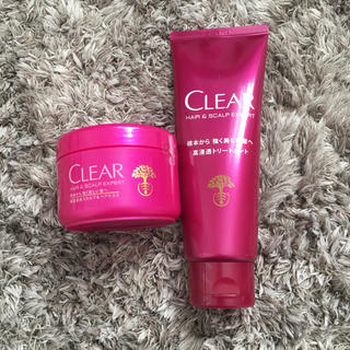 ユニリーバ(Unilever)のクリア♡CLEAR ヘアマスク&トリートメント(トリートメント)