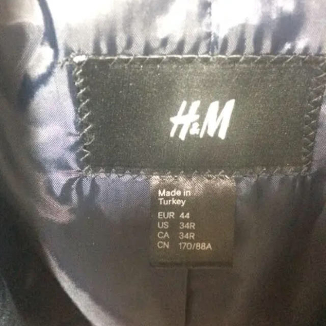 H&M(エイチアンドエム)のH&M テーラードジャケット EUR44 Sサイズ相当（男性） メンズのジャケット/アウター(テーラードジャケット)の商品写真