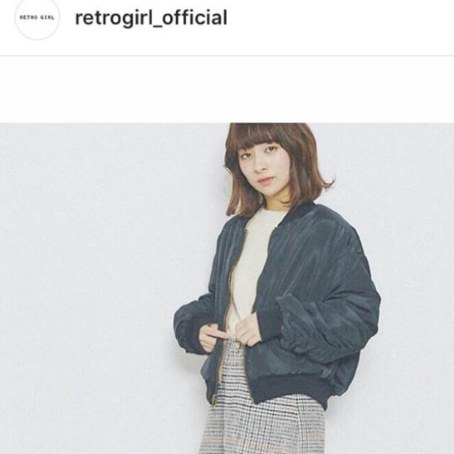 RETRO GIRL(レトロガール)のRETRO GIRL レトロガール MA-1 リバーシブル レディースのジャケット/アウター(ブルゾン)の商品写真