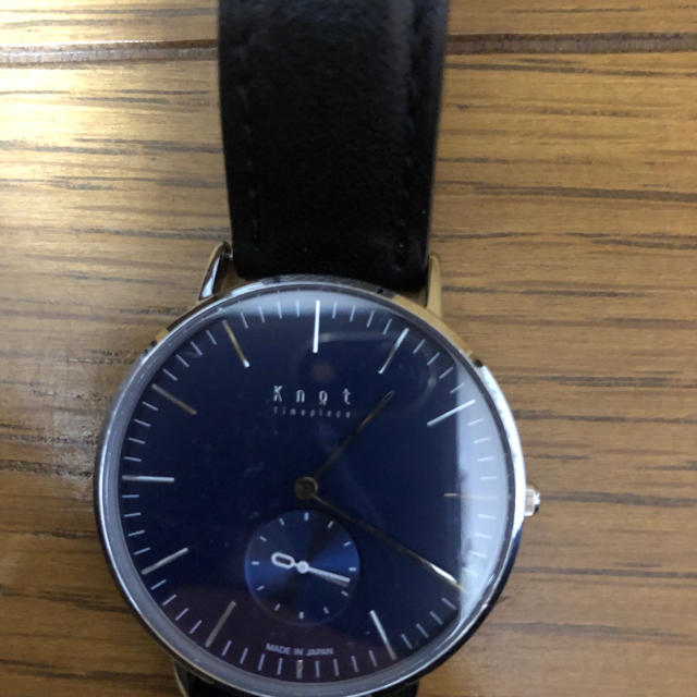 KNOT(ノット)の時計 メンズの時計(レザーベルト)の商品写真